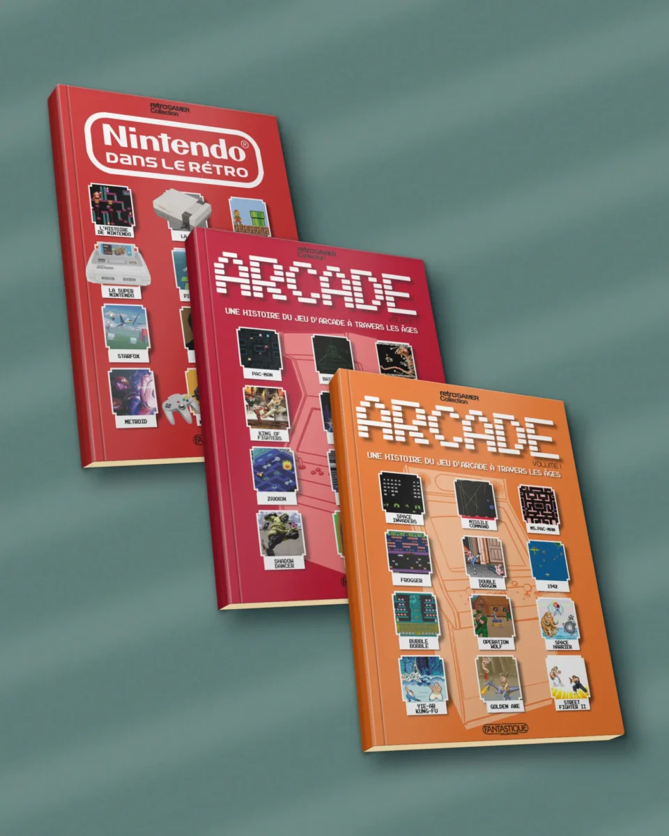 Pack Retrogaming : les livres du pack